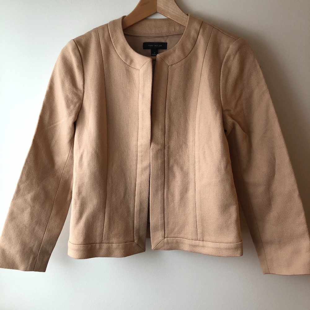 Ann Taylor Open Front Blazer Jacket NWT